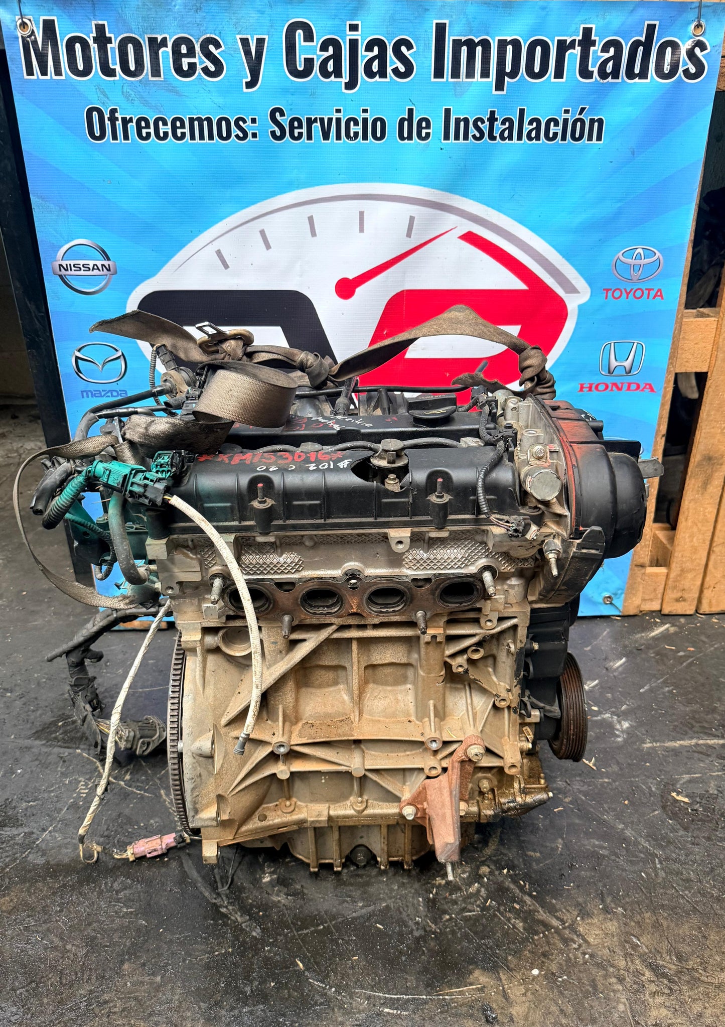 MOTOR KM FORD FIESTA 2019 1.6