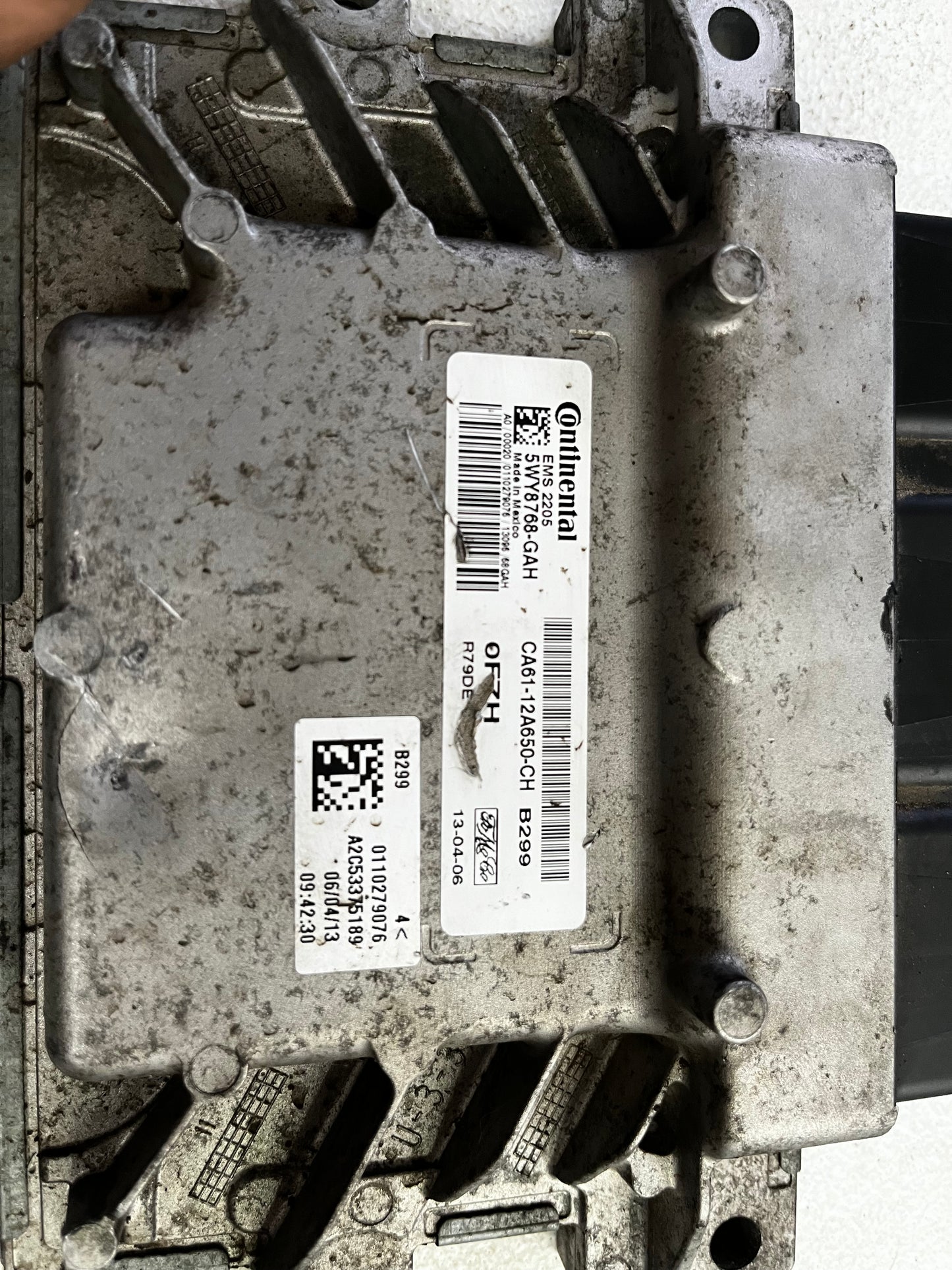 COMPUTADORA FORD FIESTA AUTOMATICO 2012 1.6