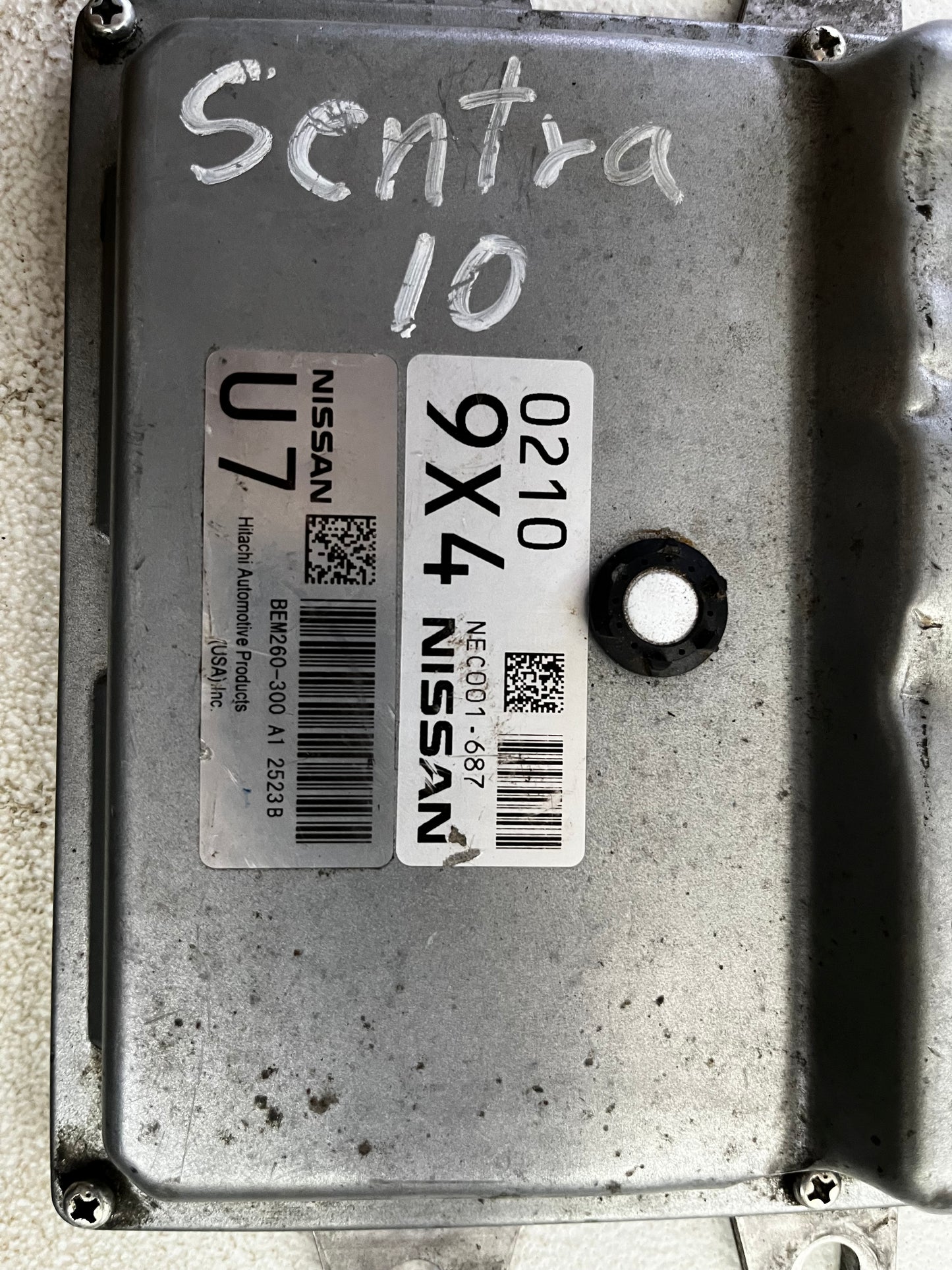 COMPUTADORA NISSAN SENTRA AUTOMATICO 2010 2.0 U7