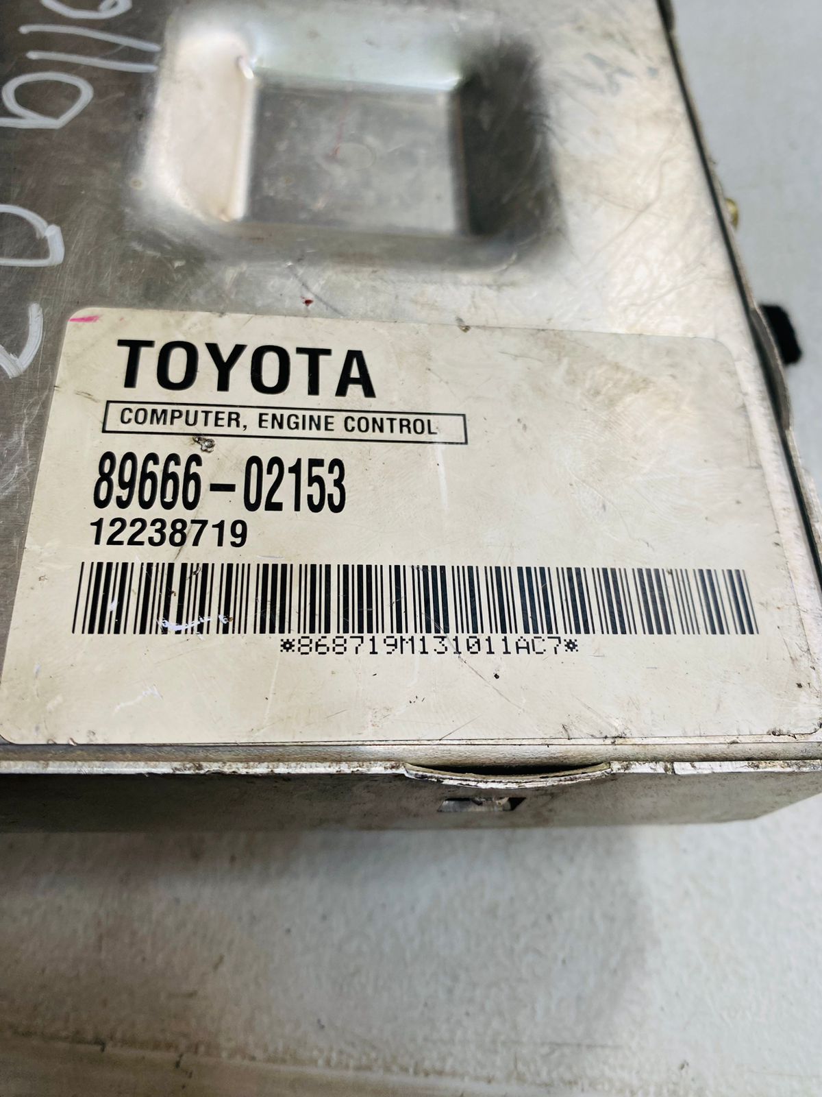 COMPUTADORA PARA TOYOTA COROLLA 2003 CODIGO 89666-02153