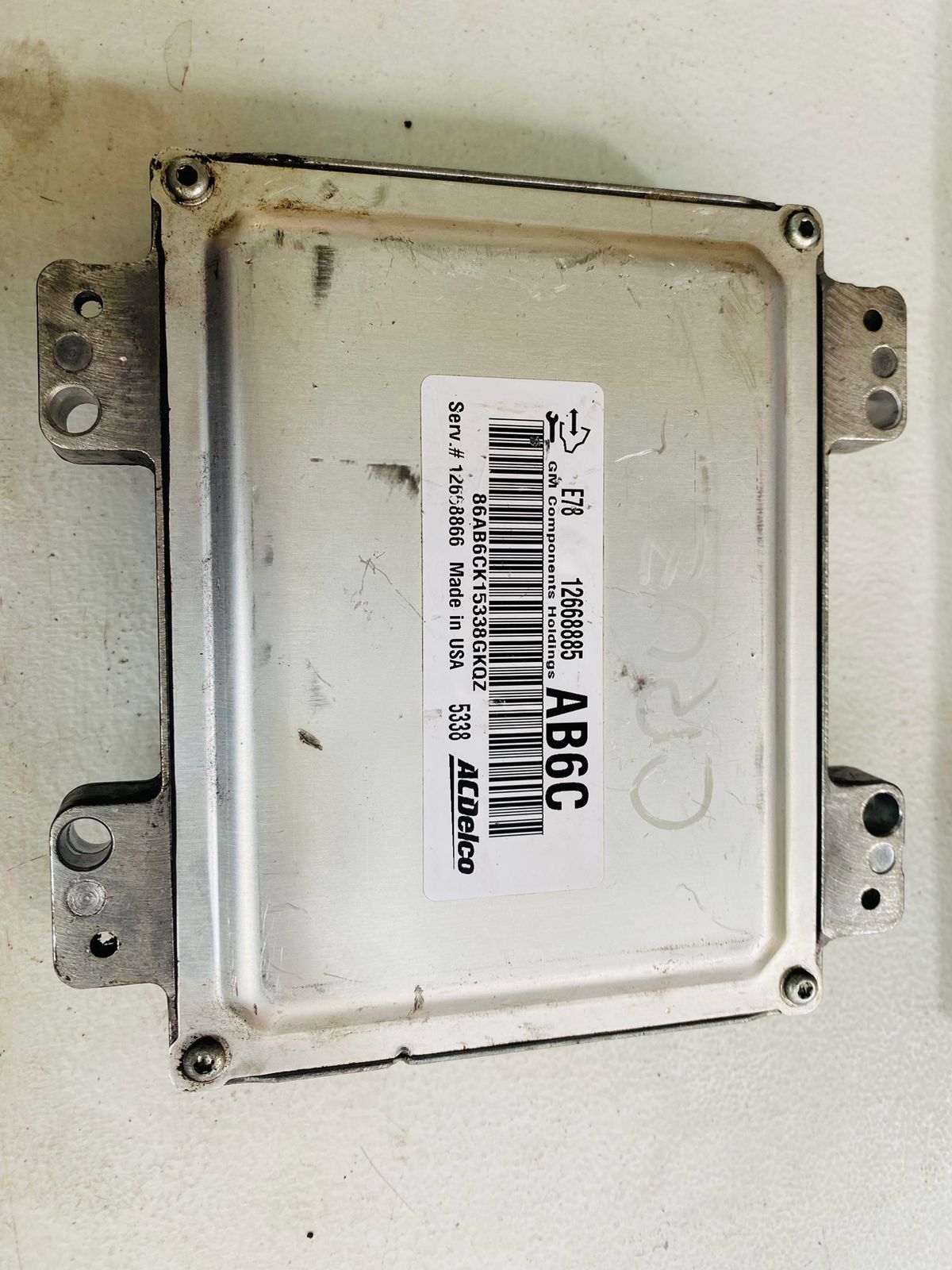 COMPUTADORA DE CHEVROLET CRUZE 2013 CODIGO AB6C