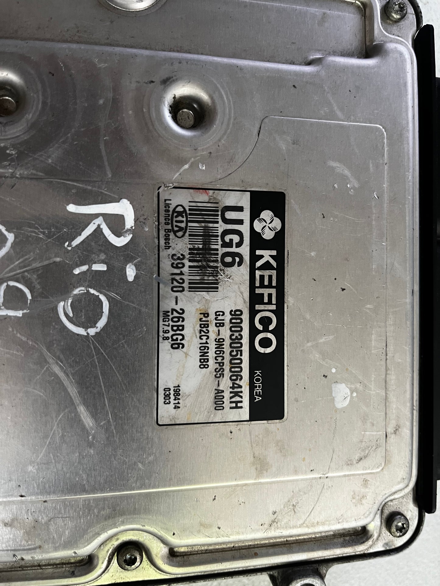 COMPUTADORA KIA RIO AUTOMATICO 2009 1.6 UG6