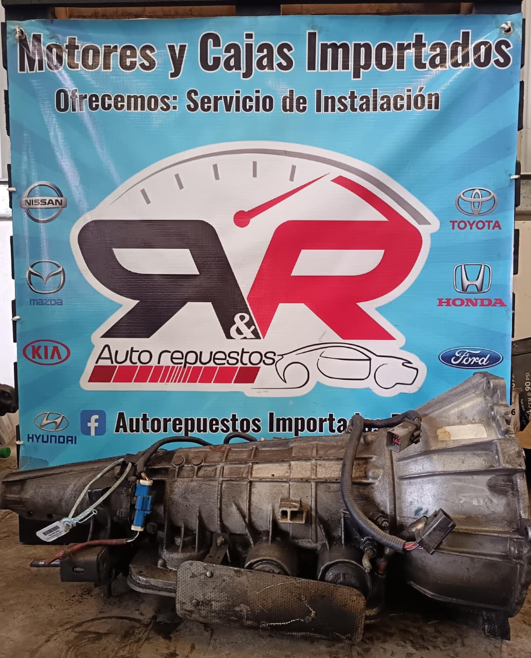 CAJA FORD RANGER 1993 AUTOMATICA 2.3
