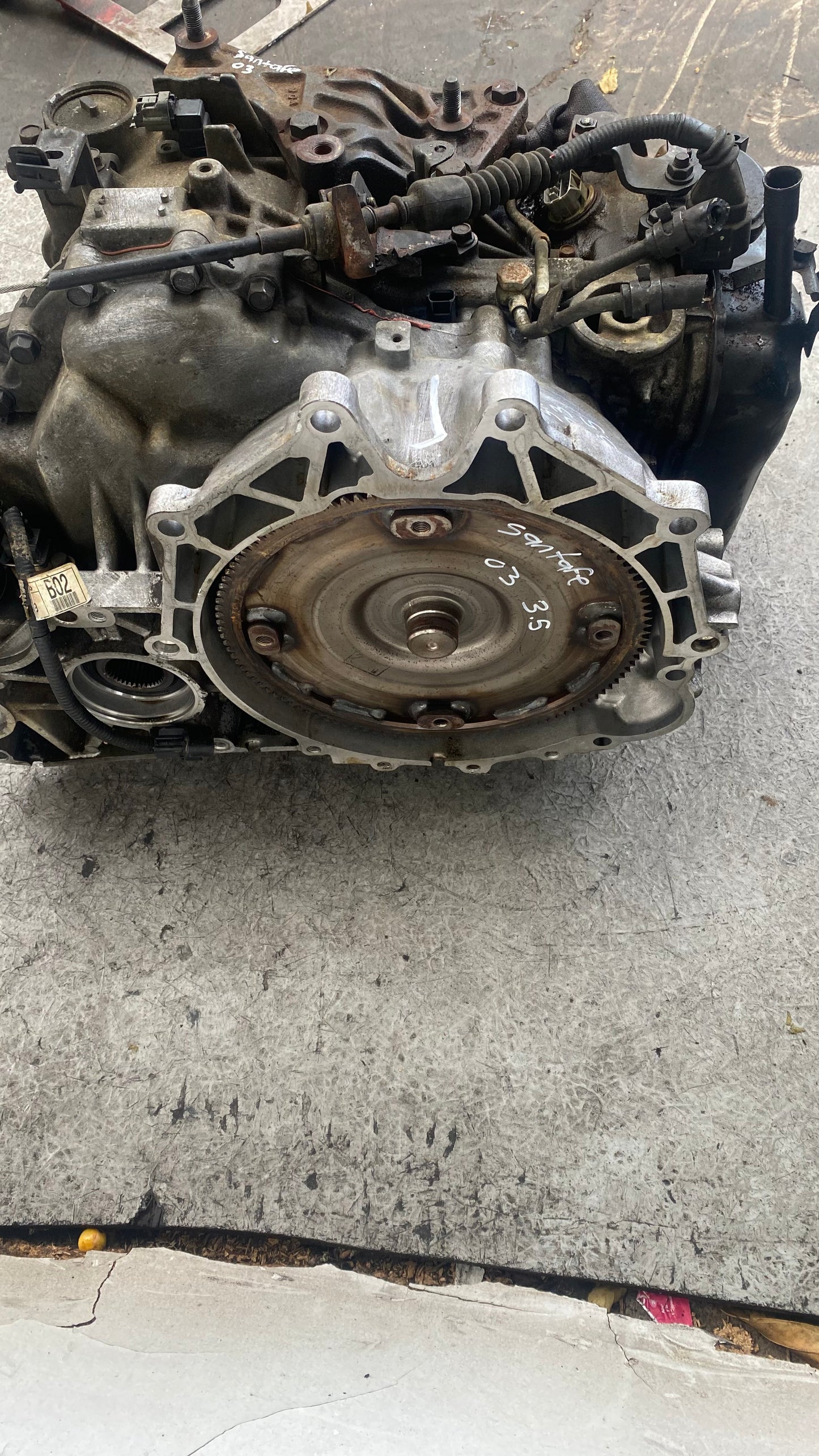 CAJA AUTOMATICA HYUNDAI SANTA FE 2003 3.5