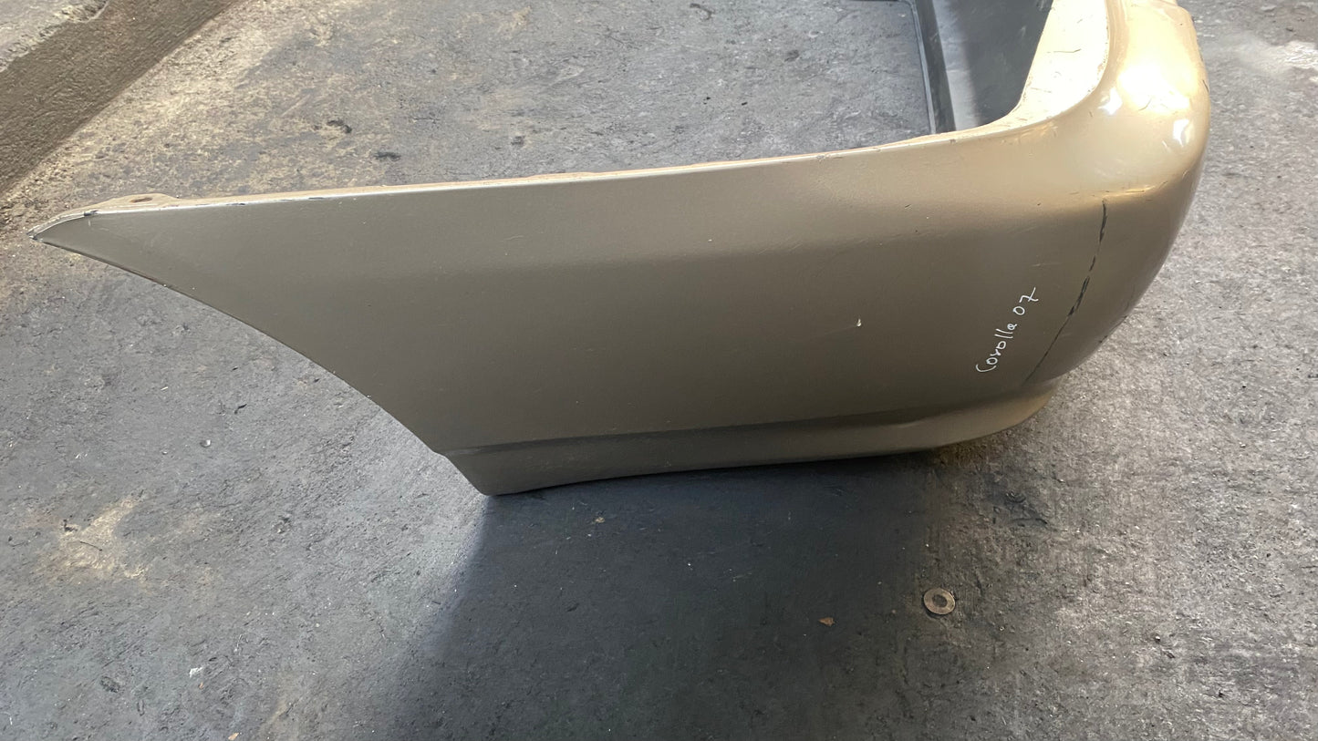 BUMPER TRASERO TOYOTA COROLLA 2007