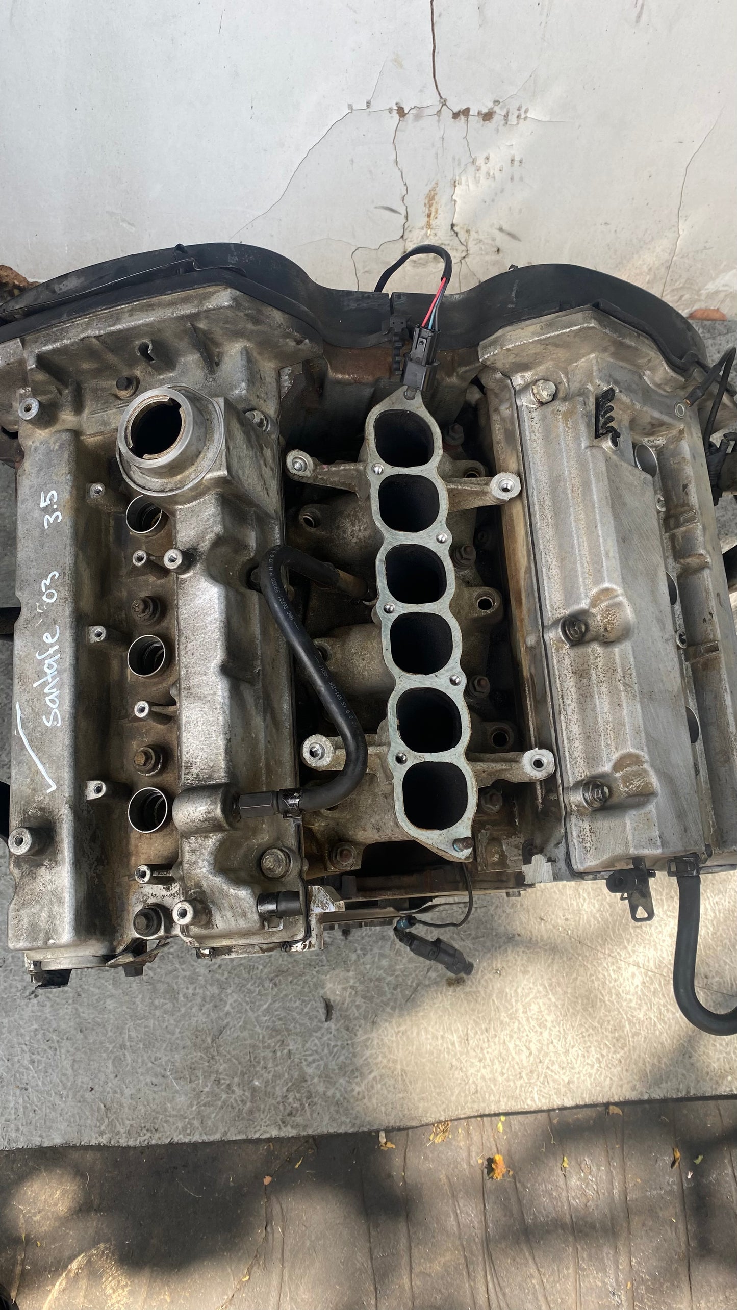 MOTOR HYUNDAI SANTA FE 2005 3.5 G6CU