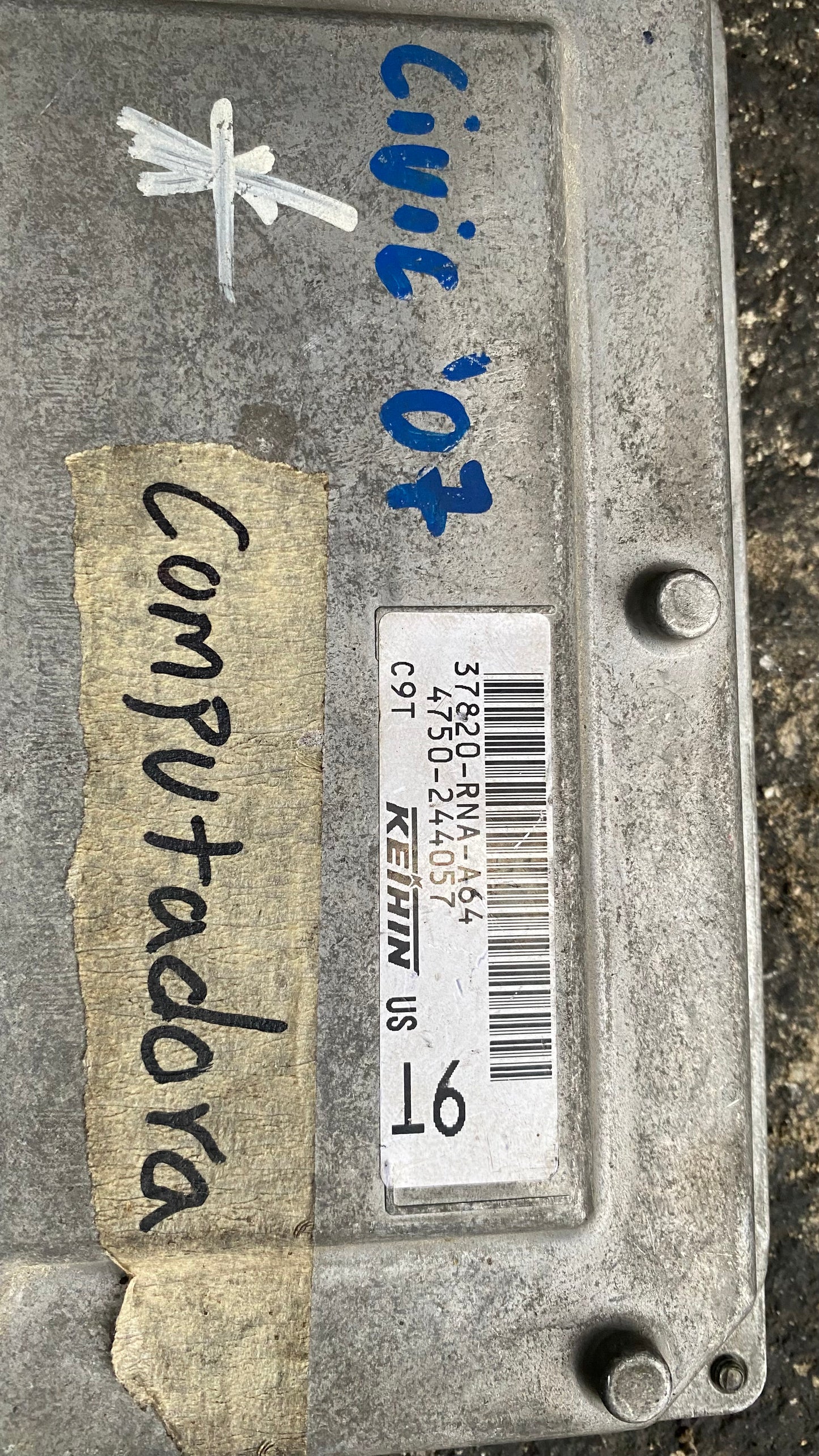 COMPUTADORA HONDA CIVIC 2007