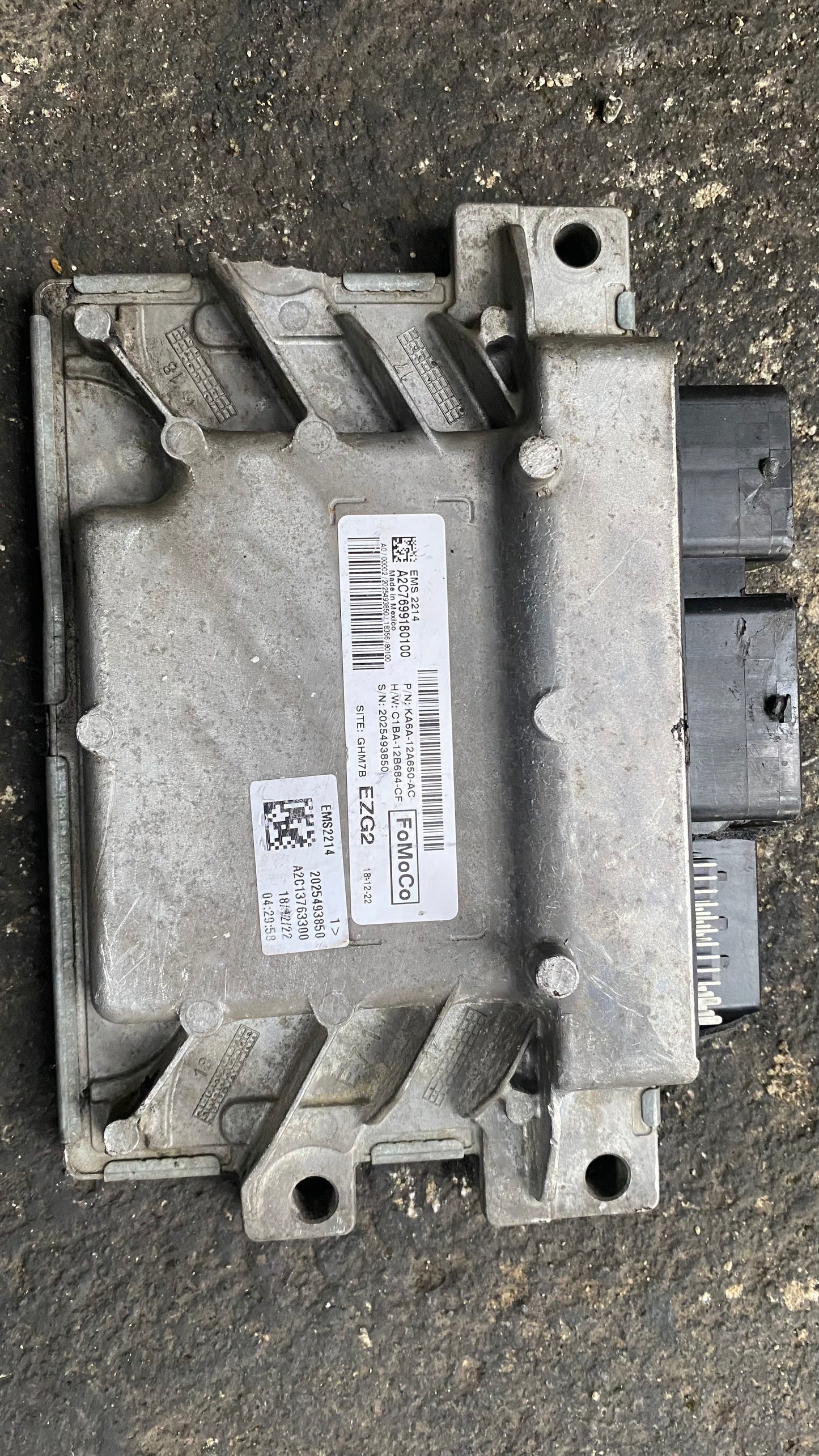 COMPUTADORA FORD FIESTA 2015