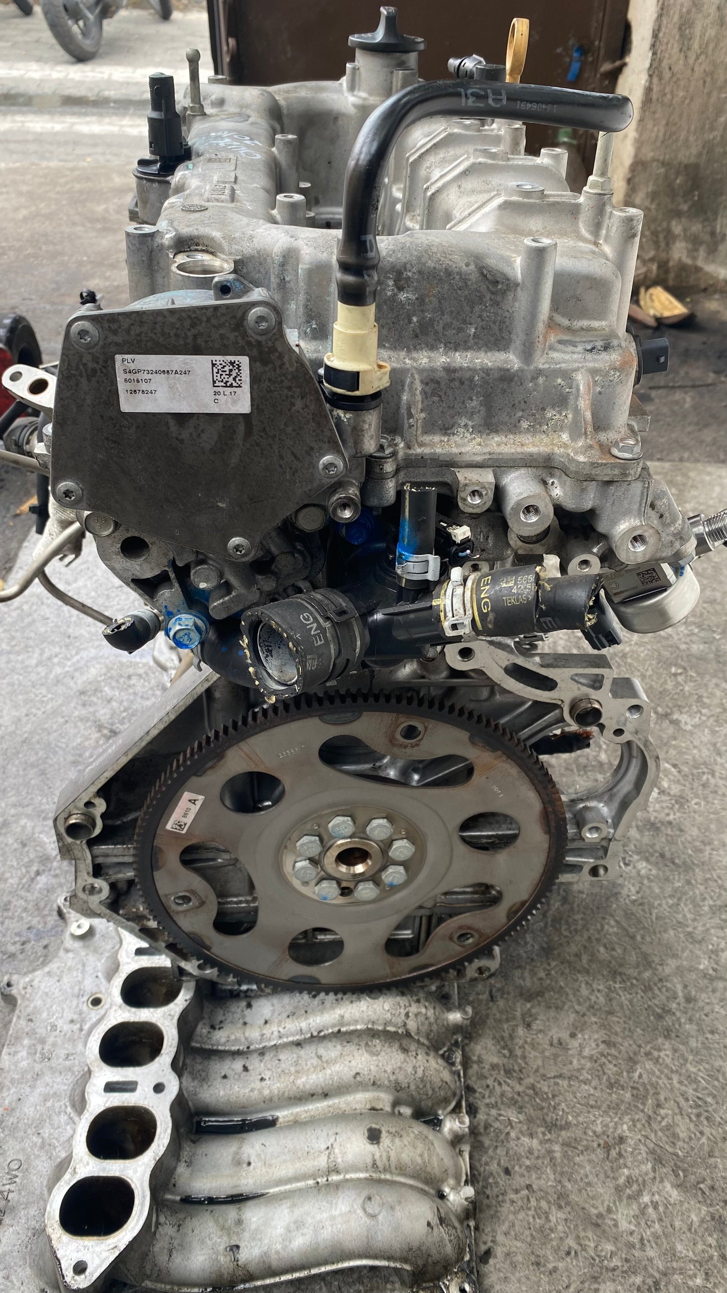 MOTOR CHEVROLET CRUZE 2018