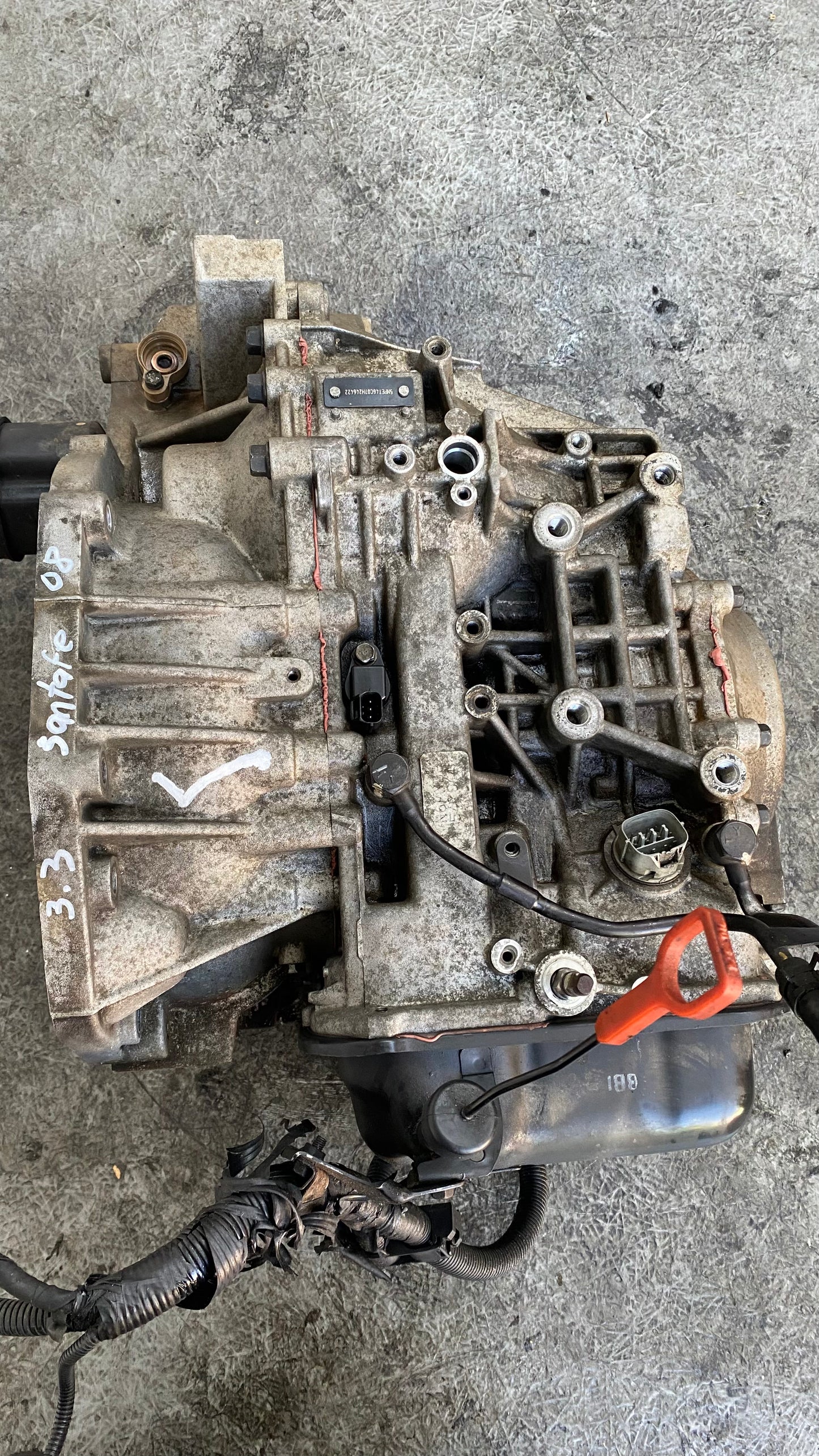 CAJA AUTOMATICA HYUNDAI SANTA FE 2008 3.3