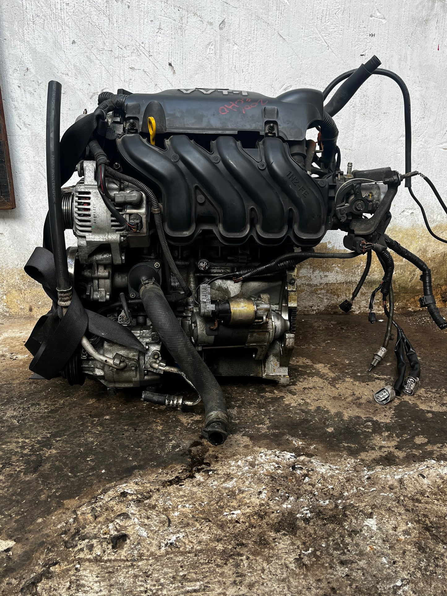 Motor de Toyota Echo modelo 2005 1.5