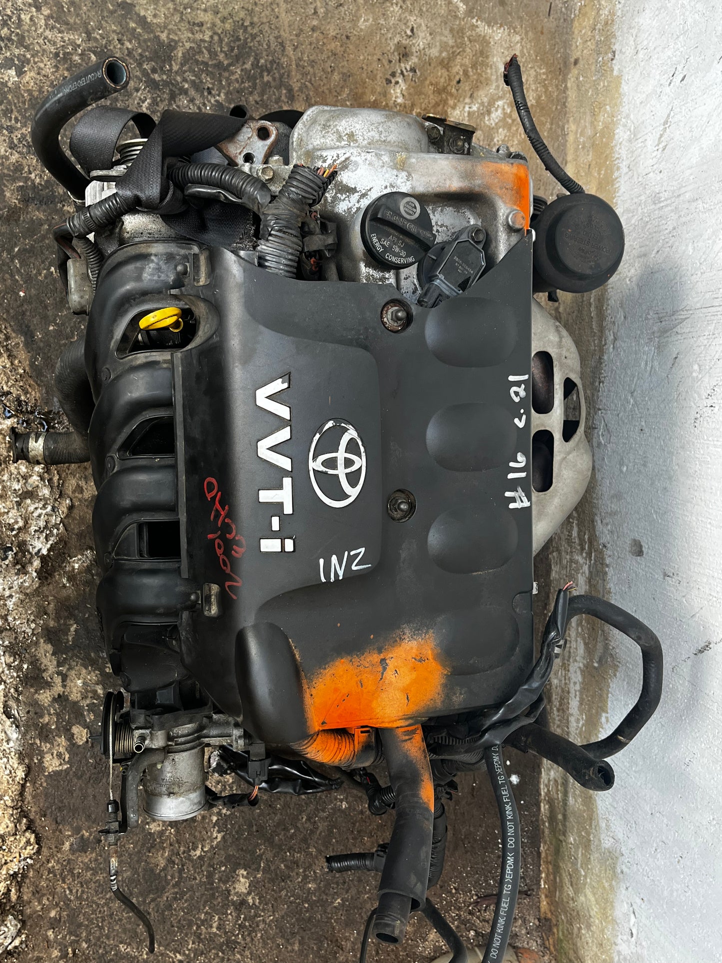 Motor de Toyota Echo modelo 2005 1.5