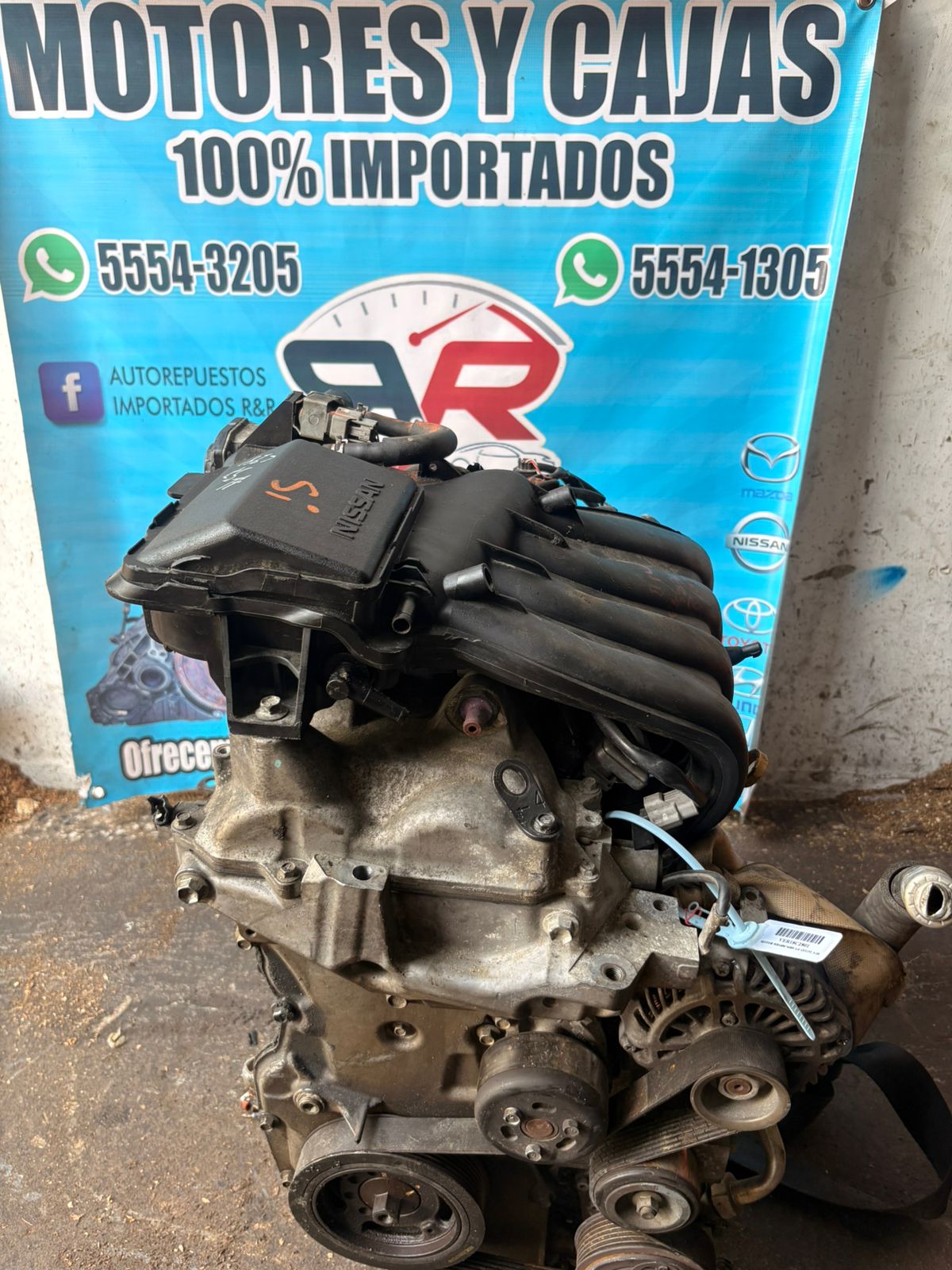 MOTOR HR16 NISSAN VERSA 2018 1.6