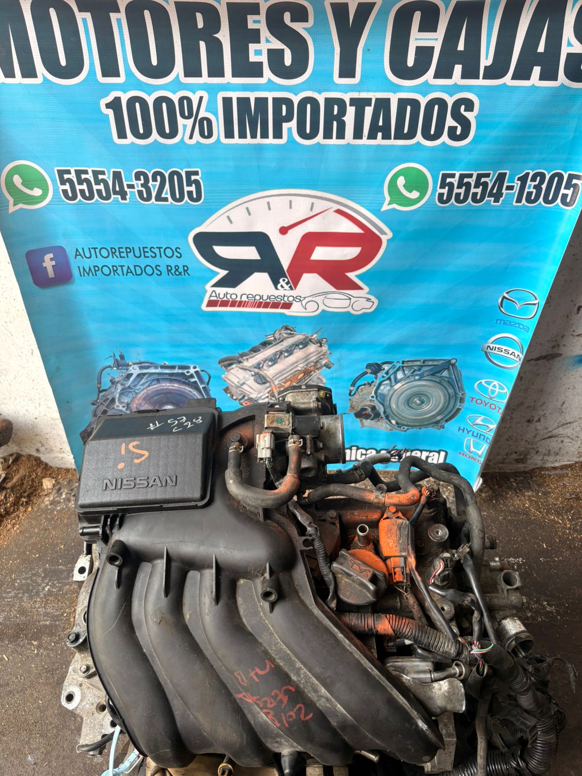 MOTOR HR16 NISSAN VERSA 2018 1.6