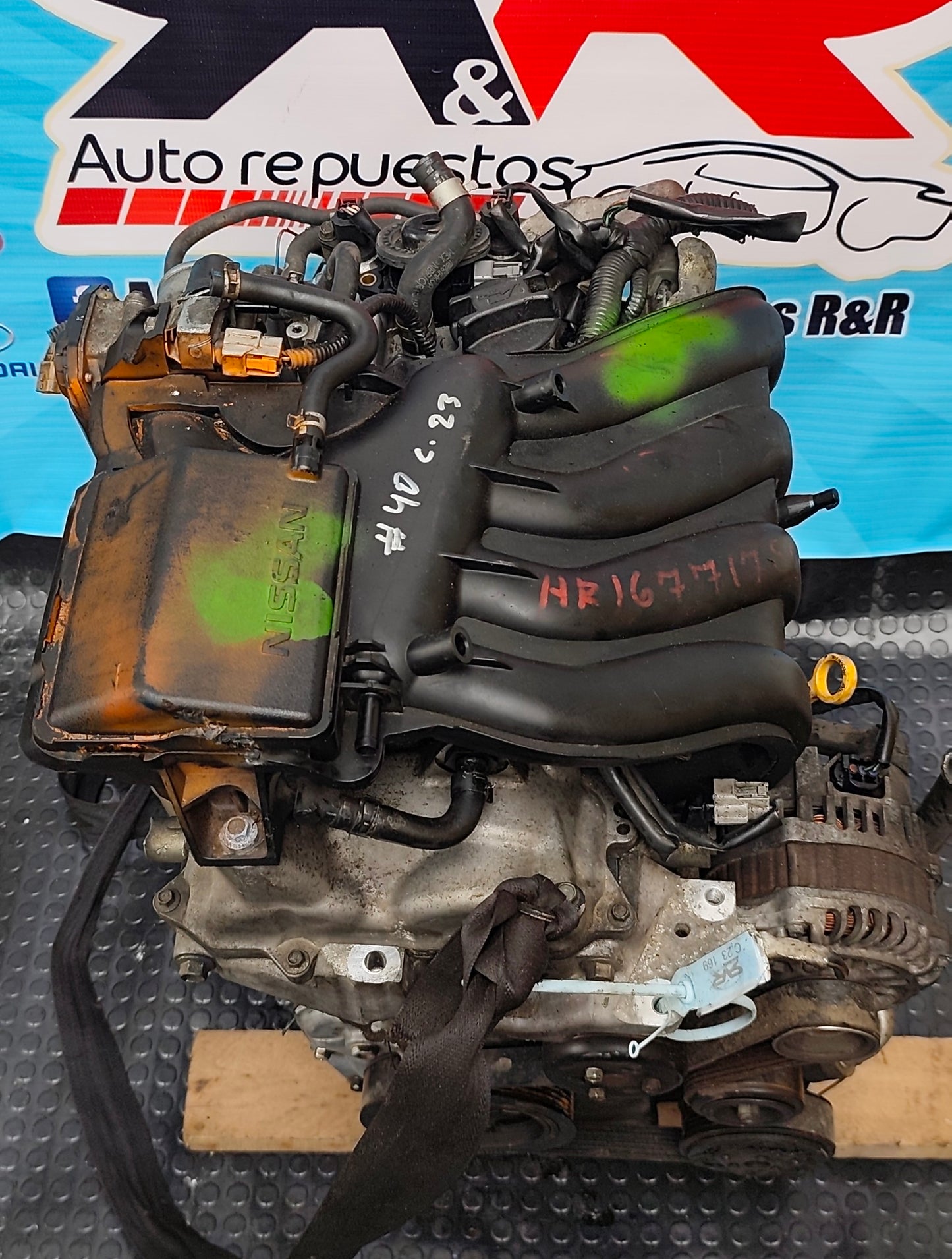 MOTOR HR16 NISSAN VERSA 2013 1.6