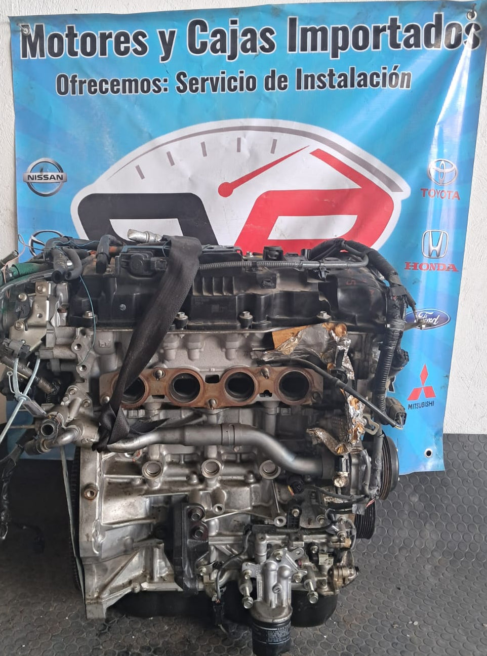 MOTOR PY MAZDA CX9 2017 2.5  COMPLETO TERMOSTATO ELÉCTRICO