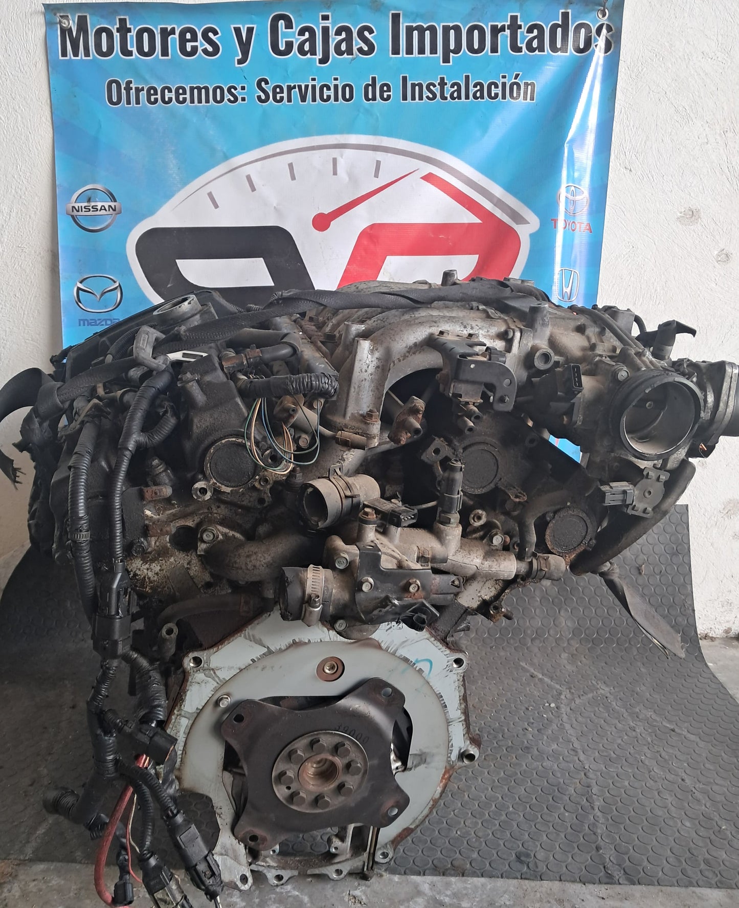 MOTOR G6CU HYUNDAI SANTA FE 2005 COMPLETO