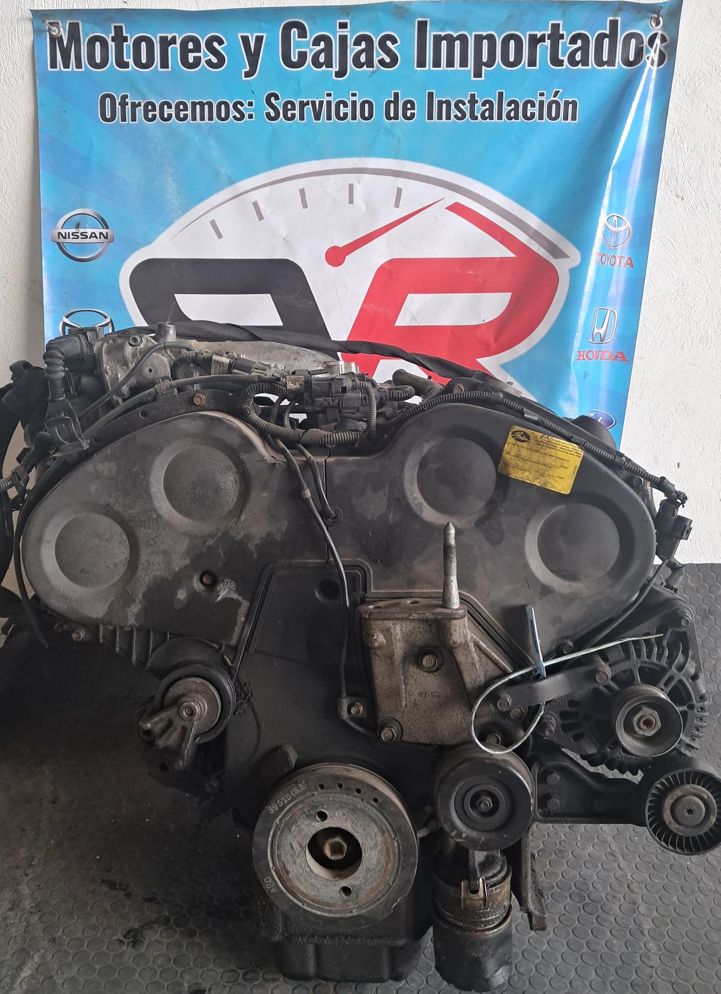 MOTOR G6CU HYUNDAI SANTA FE 2005 COMPLETO