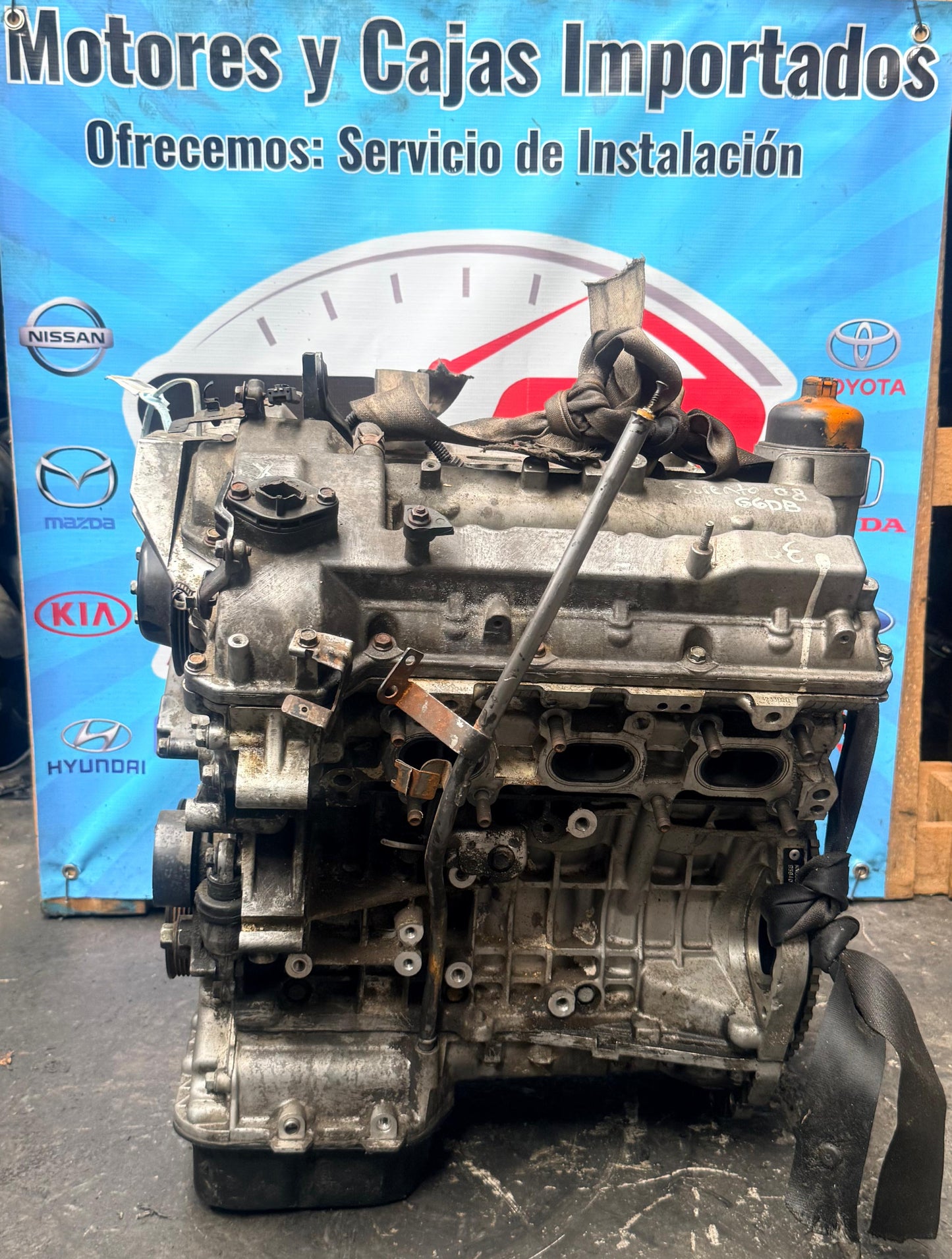 MOTOR G6BA KIA SORENTO 2008 3.3 BASICO