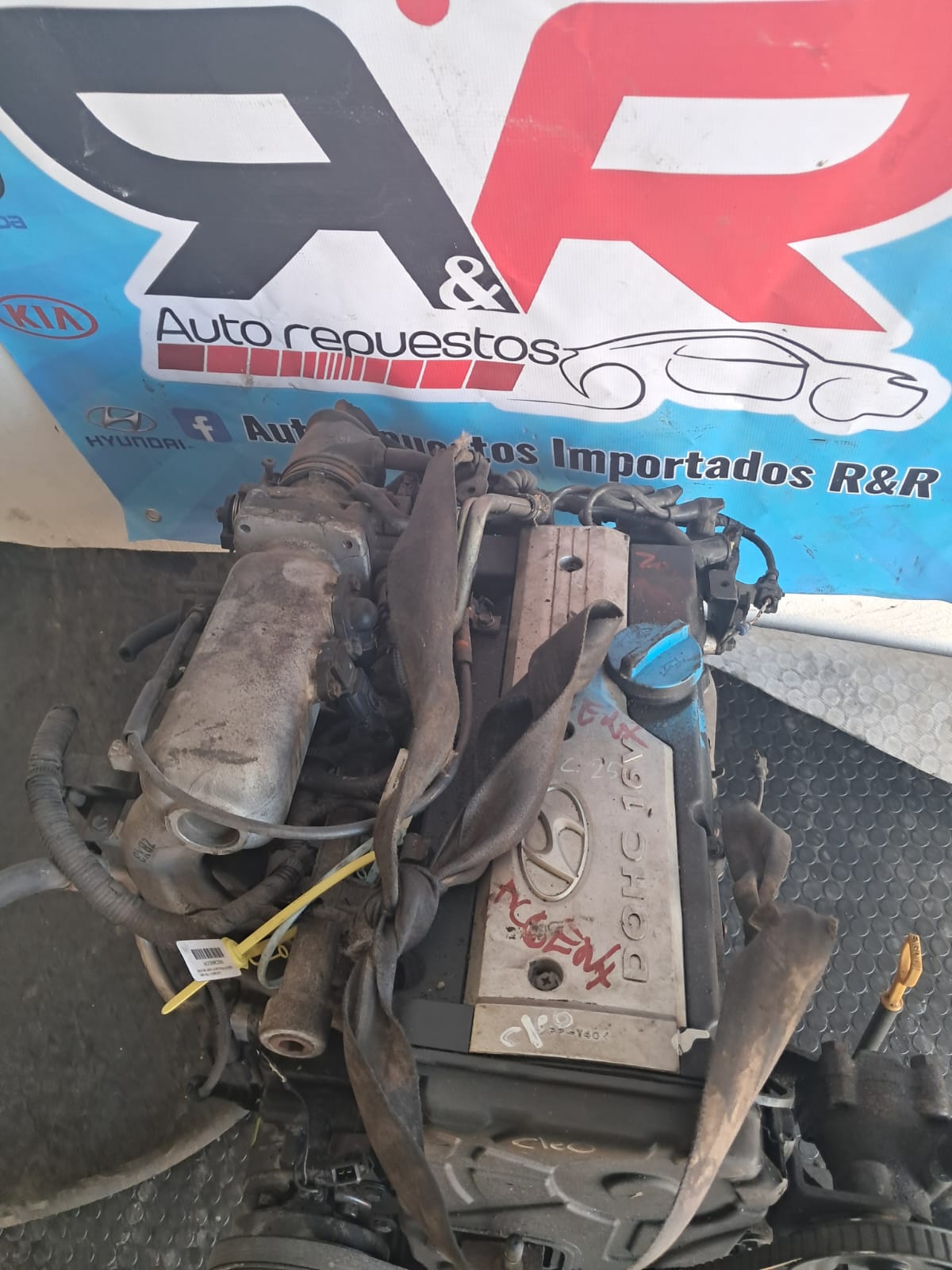 MOTOR G4ED HYUNDAI ACCENT 2005 1.6